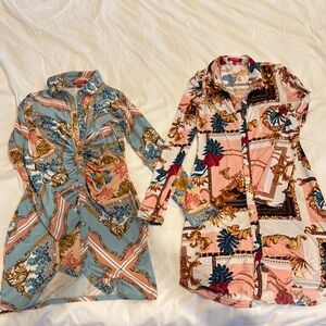 Bundle 2 Guess Colorful Patterned Dresses